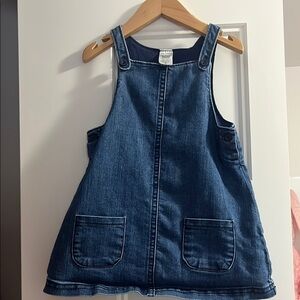 Denim Kids Overall Dress